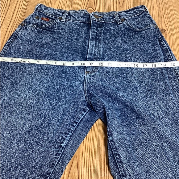 Vintage Lee Jeans 10/12 Acid Wash - Picture 6 of 8